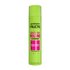 A full-length vertical view of the bright lime green Garnier Fructis Sky-Hi Volume Hairspray can against a white background.