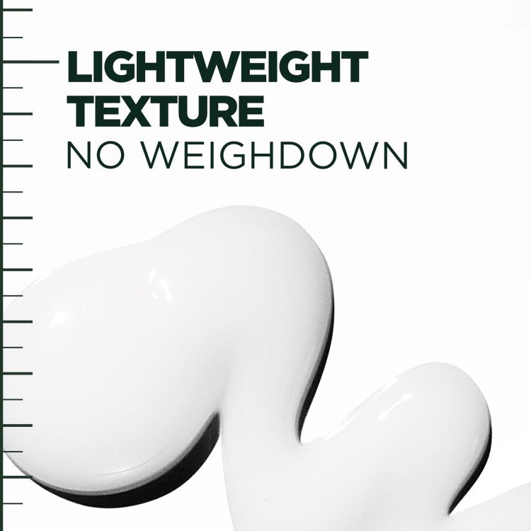 Lightweight texture with no weighdown