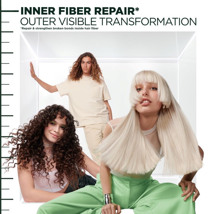 Hair Filler + Ceramide Color Repair provides inner fiber repair and outer visible transformation