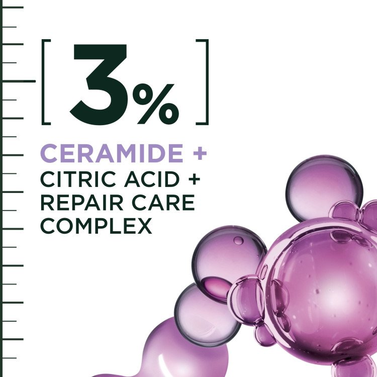 3% ceramide + citric acid + repair care complex