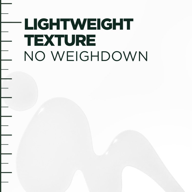 Lightweight texture with no weighdown