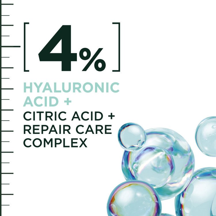 4% hyaluronic acid + citric acid + repair care complex