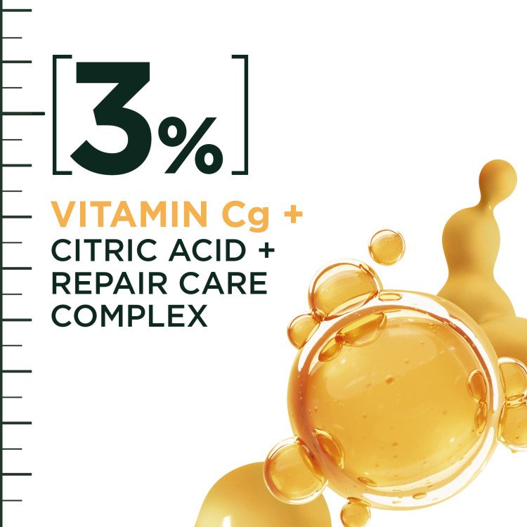 3% Vitamin Cg + citric acid + repair care complex