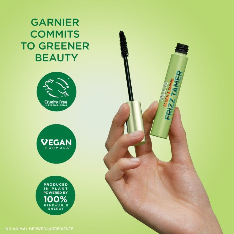 Garnier commits to Greener Beauty: cruelty-free, vegan formula, produced in a plant powered by 100% renewable energy