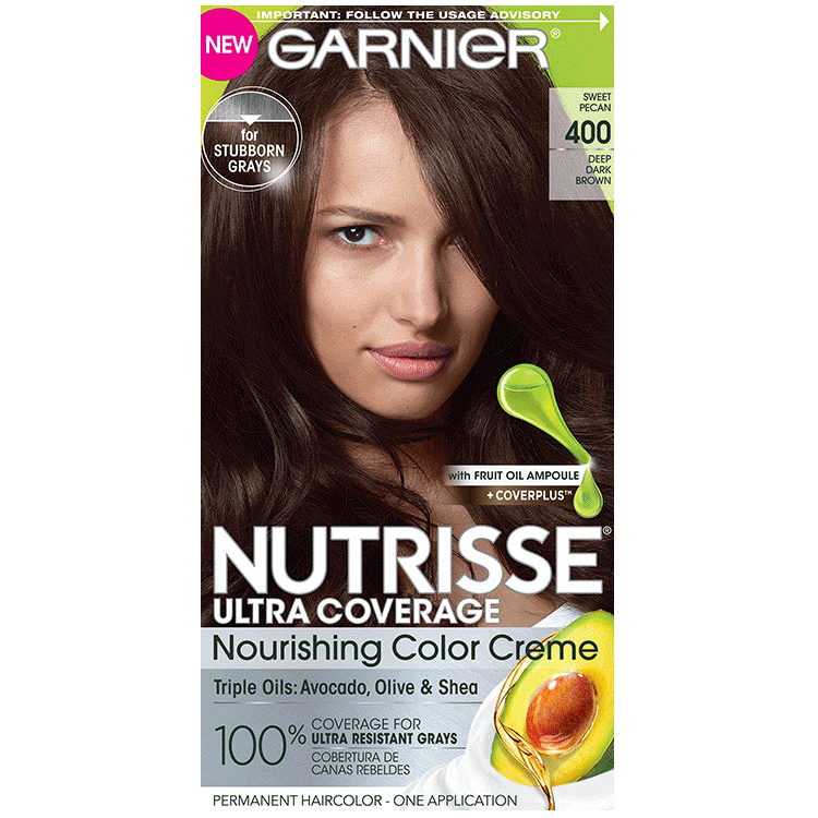 Front view of Nutrisse Ultra Coverage 400 - Sweet Pecan.