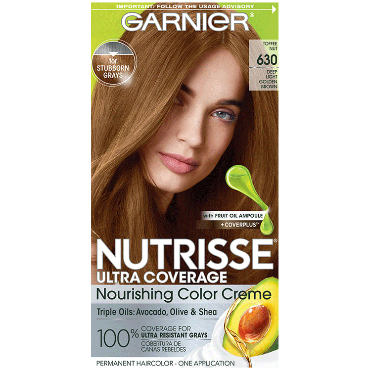 Front view of Nutrisse Ultra Coverage 630 - Toffee Nut.