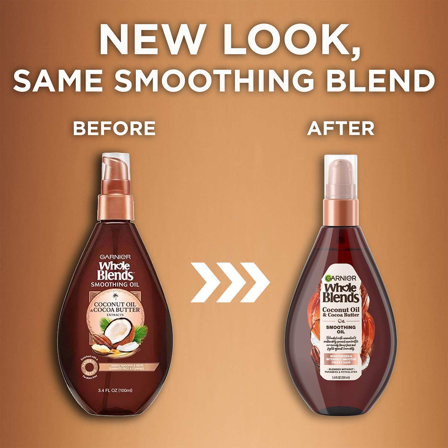 Whole Blends Coco Cocoa smoothing oil new look, same blend