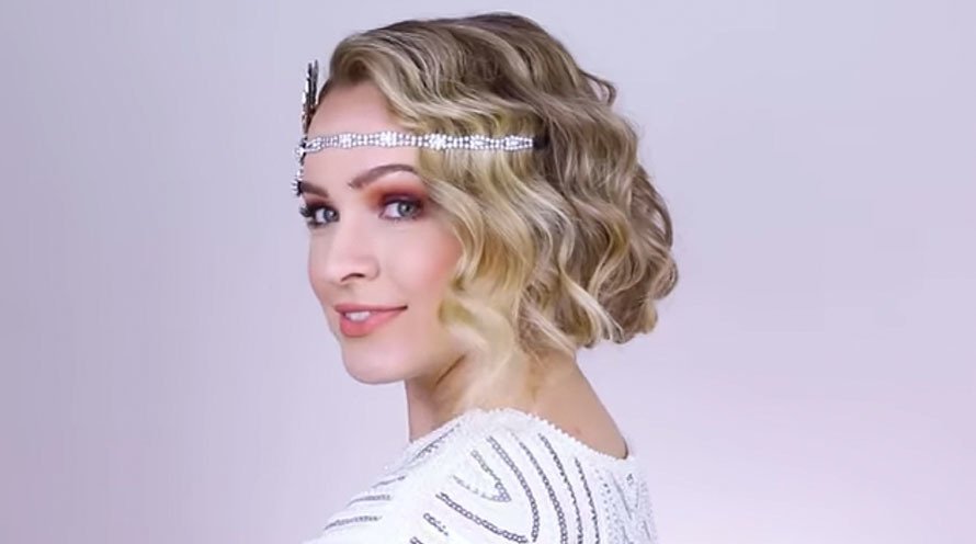 Halloween Retro Flapper Bob Hairstyle Step By Step Garnier
