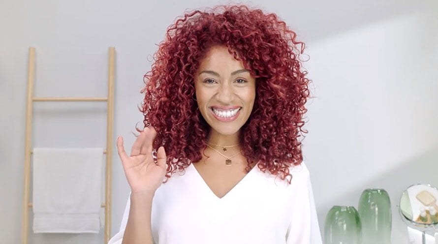 how to dye hair red at home - garnier hair color