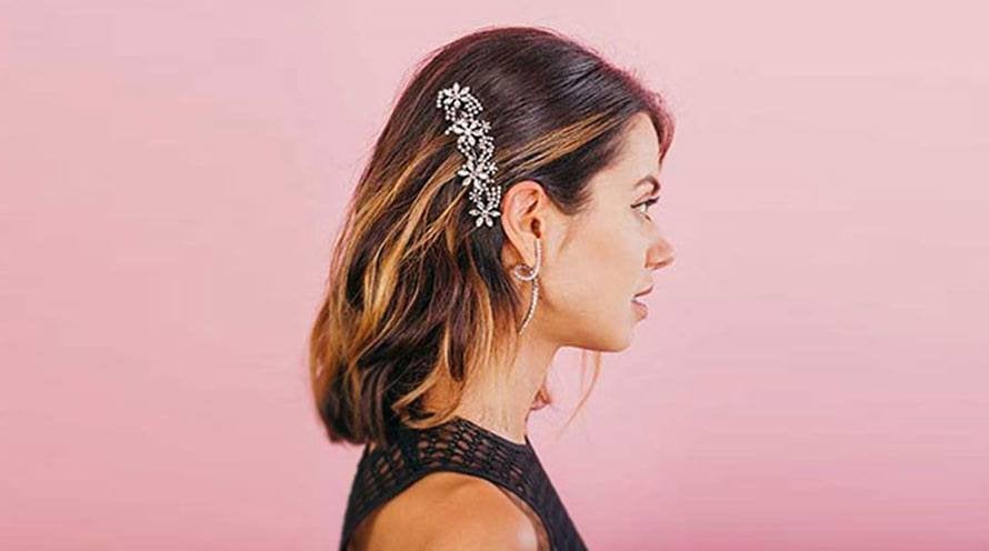 Garnier Hair Style Curly Hair Chic Side Sweep