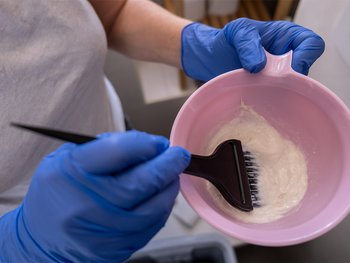 Hair color kit for curly hair - Garnier