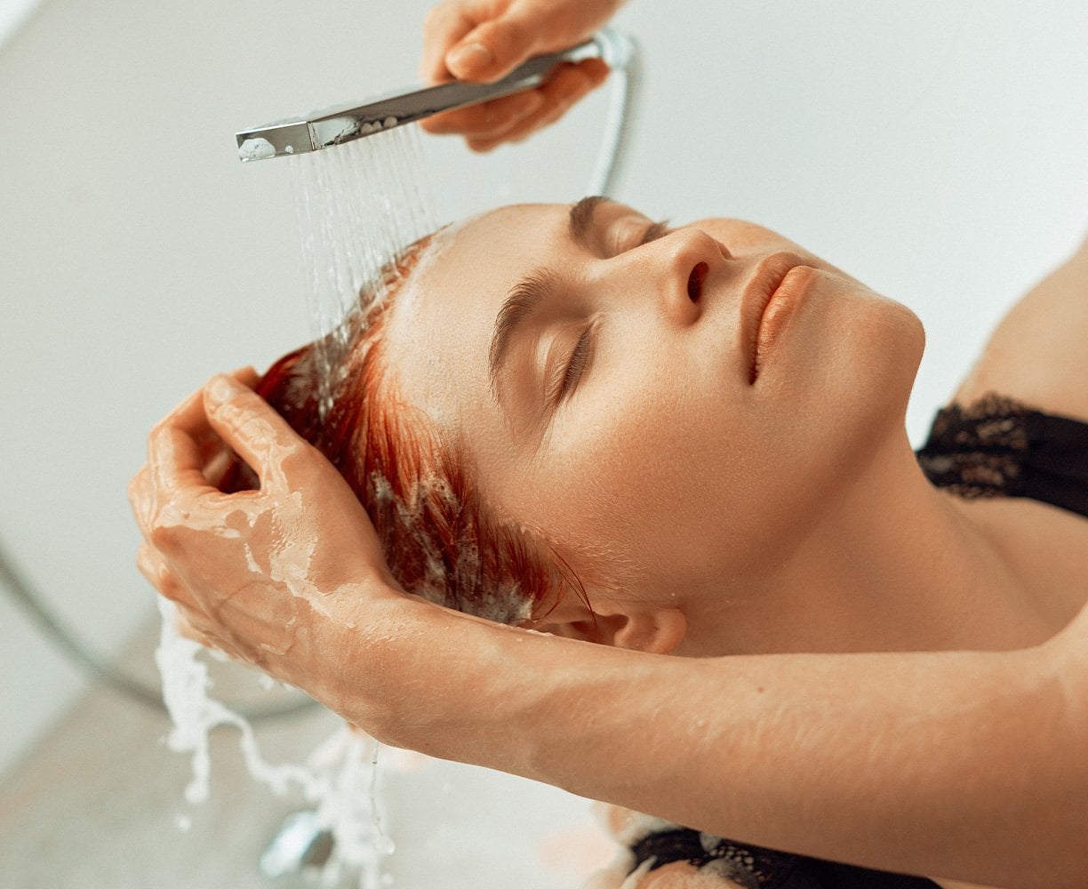Use color-safe shampoo and conditioner