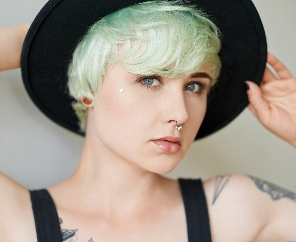 Witchy Green Hair
