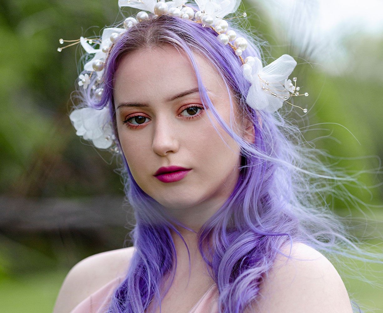Cabello de hada en tonos pastel