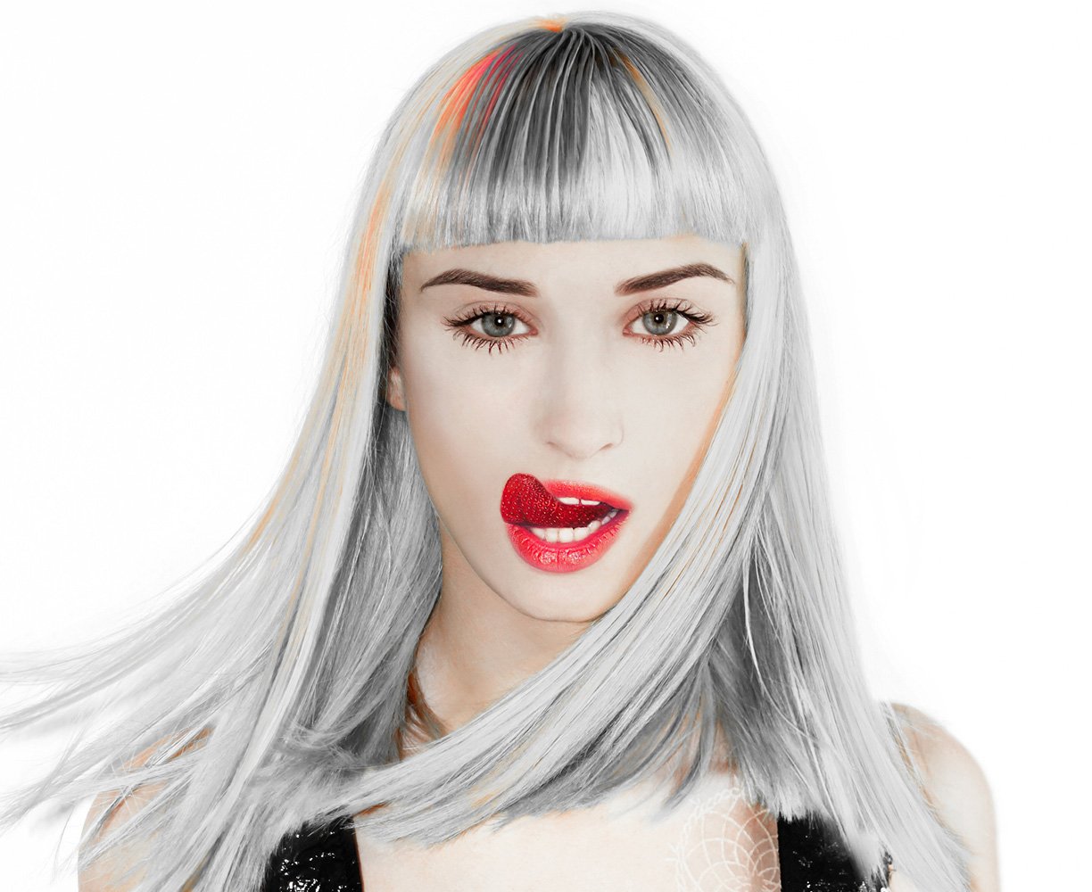 Silver Gray Halloween Hair