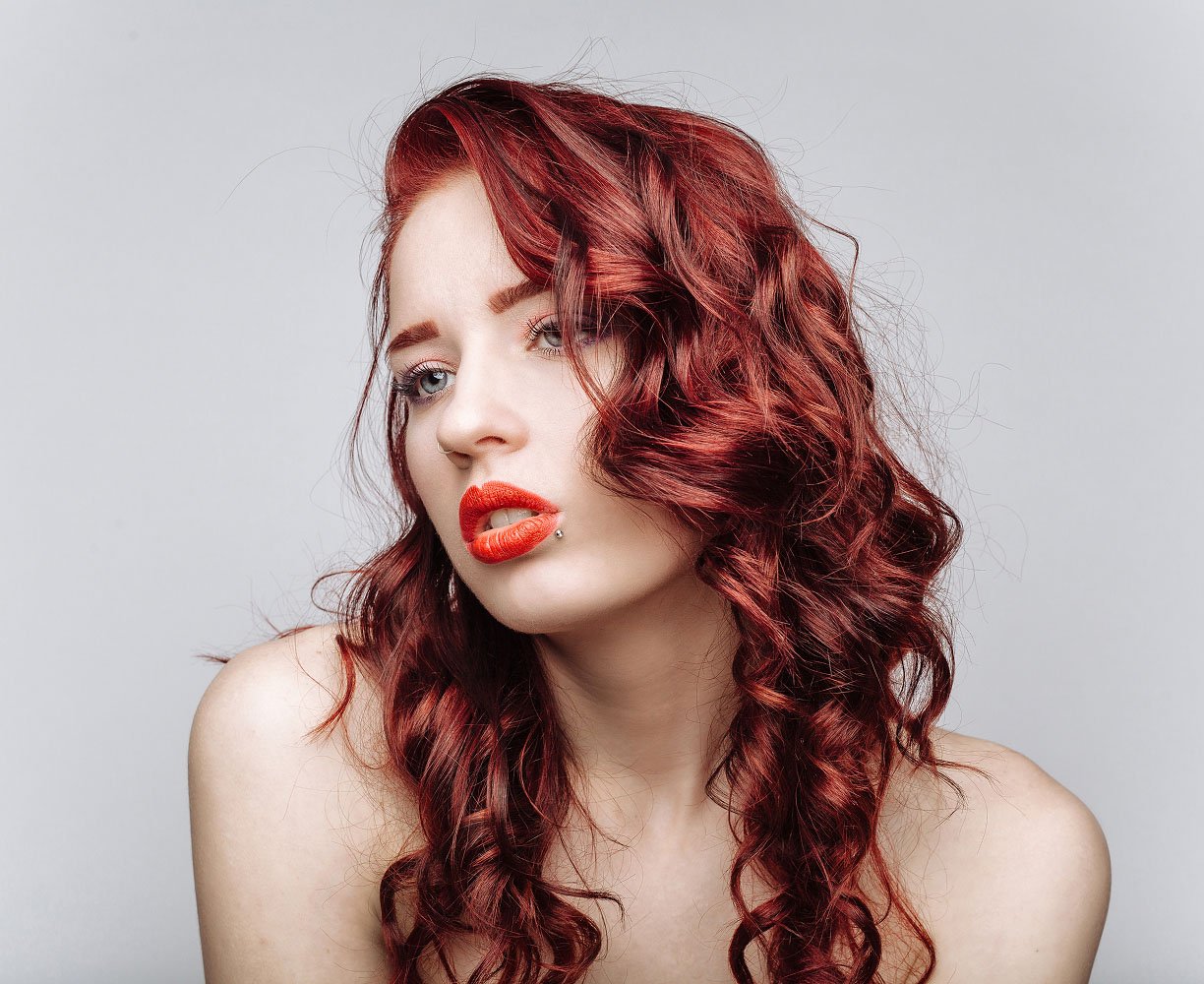 Red Halloween Hair