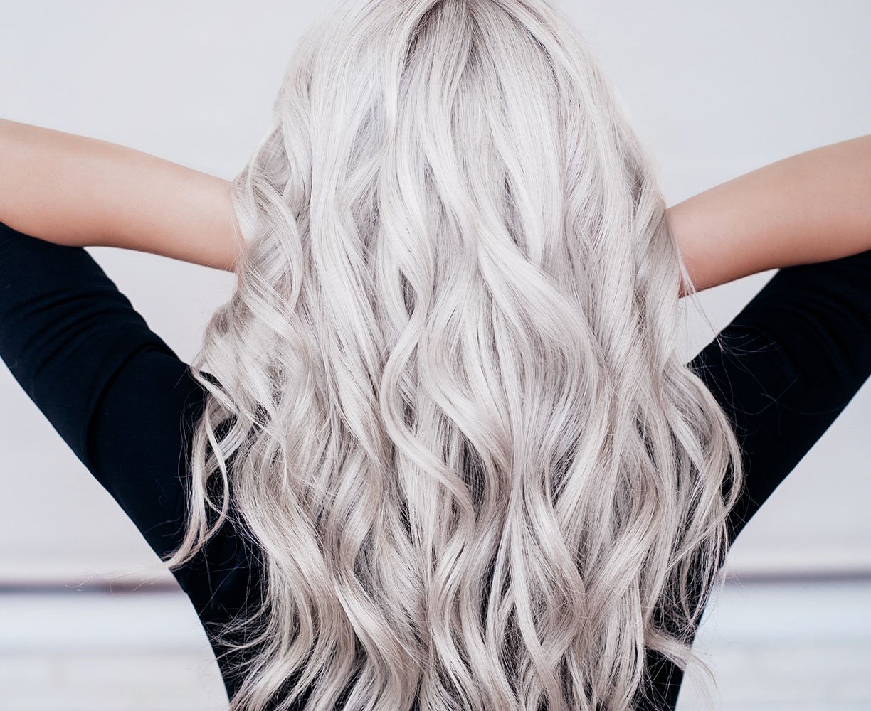 Lightest Silver Blonde