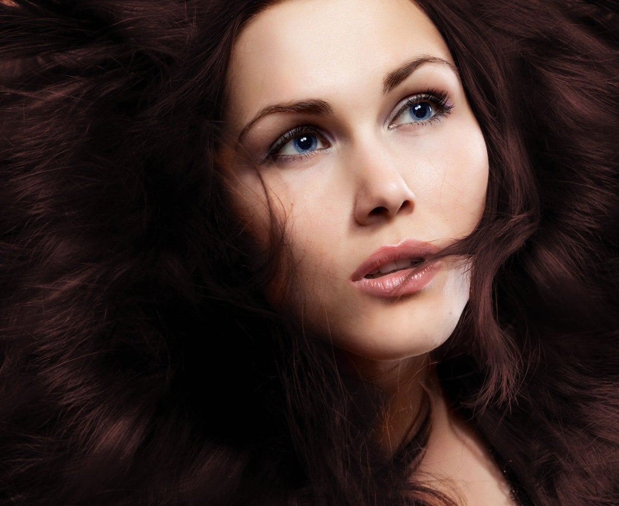 Deepest Intense Burgundy Hair Color