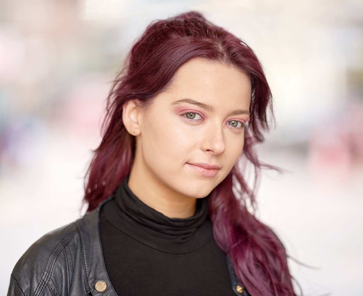 Dark Garnet Red Hair Color