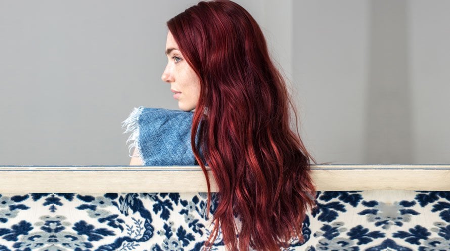 Garnier Hair Color Example Long Red Hair Color Shade