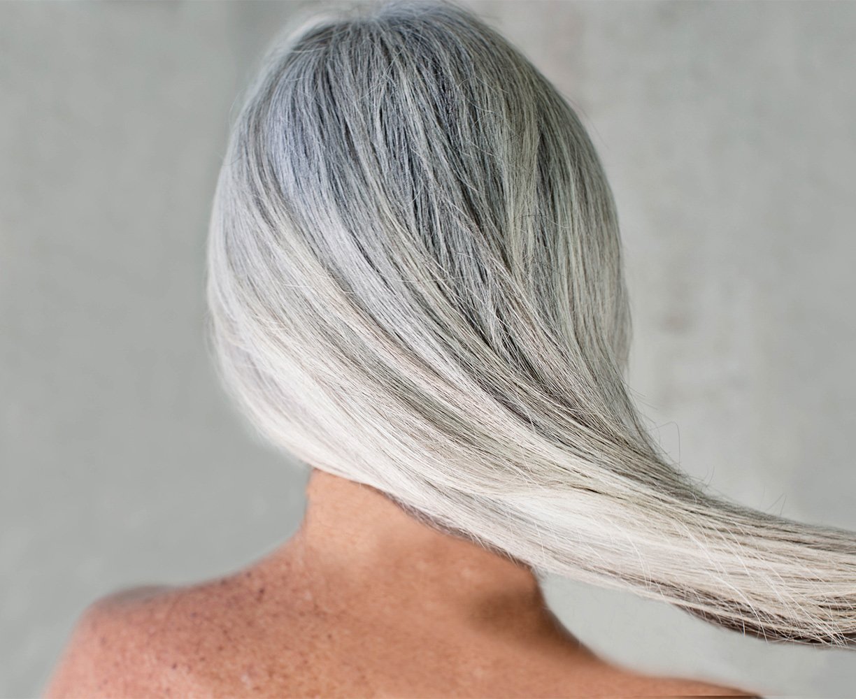 Long Hairstyles for Gray Hair