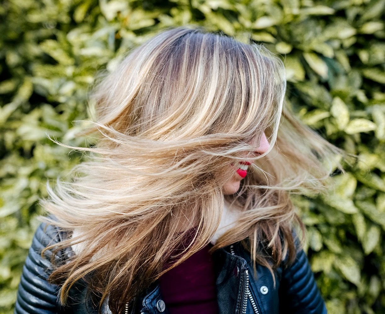 Reflejos para cabello de longitud media