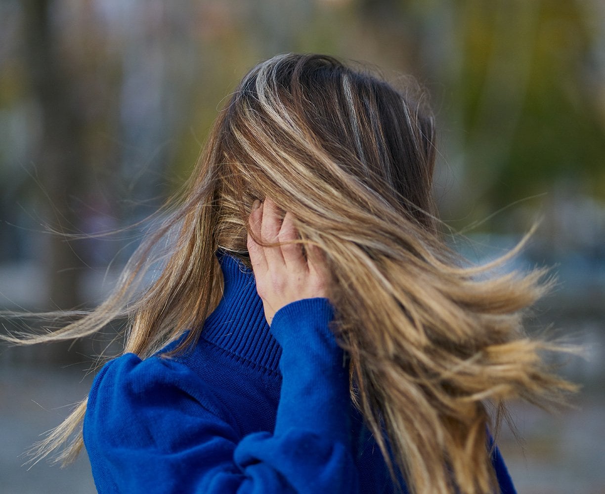 Reflejos para cabello largo