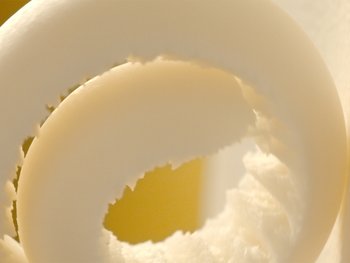Close-up of shea butter.
