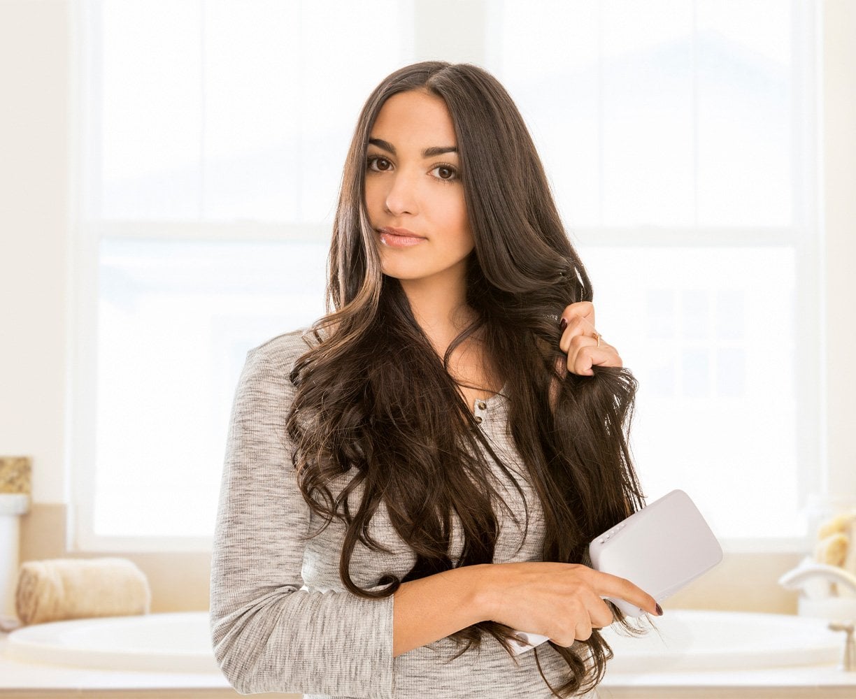 Cepilla el cabello correctamente