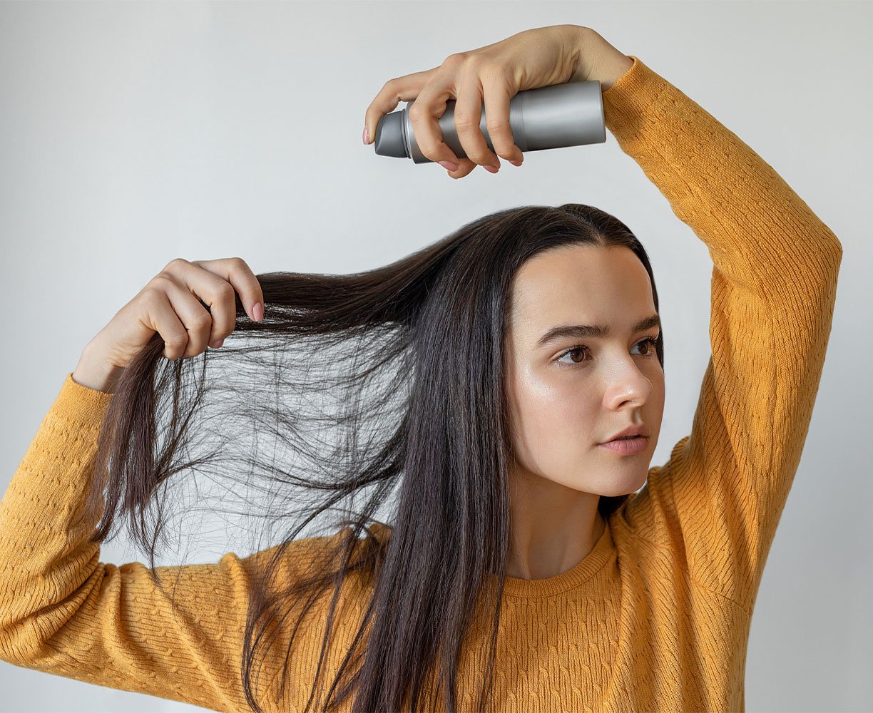 El mejor shampoo seco para cabello fino