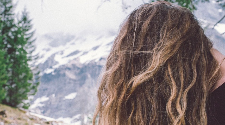 Frizzy shop hair styling