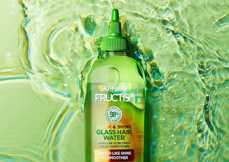 An Easy Howto on Achieving the Glass Hair Look Garnier