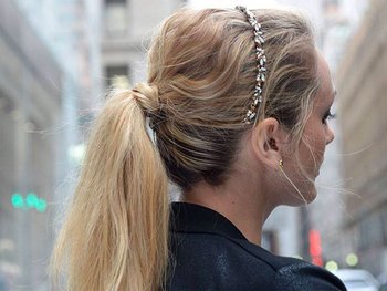 Face framing, hairstyle Garnier