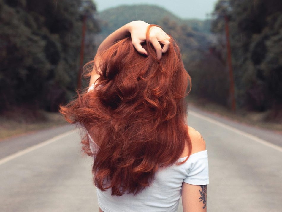 ideas funky de color de pelo rojo