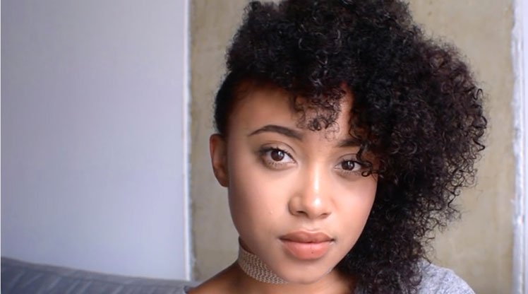 Curly Side Twist Hairstyle With Morgan Brown Hair Tutorial Garnier