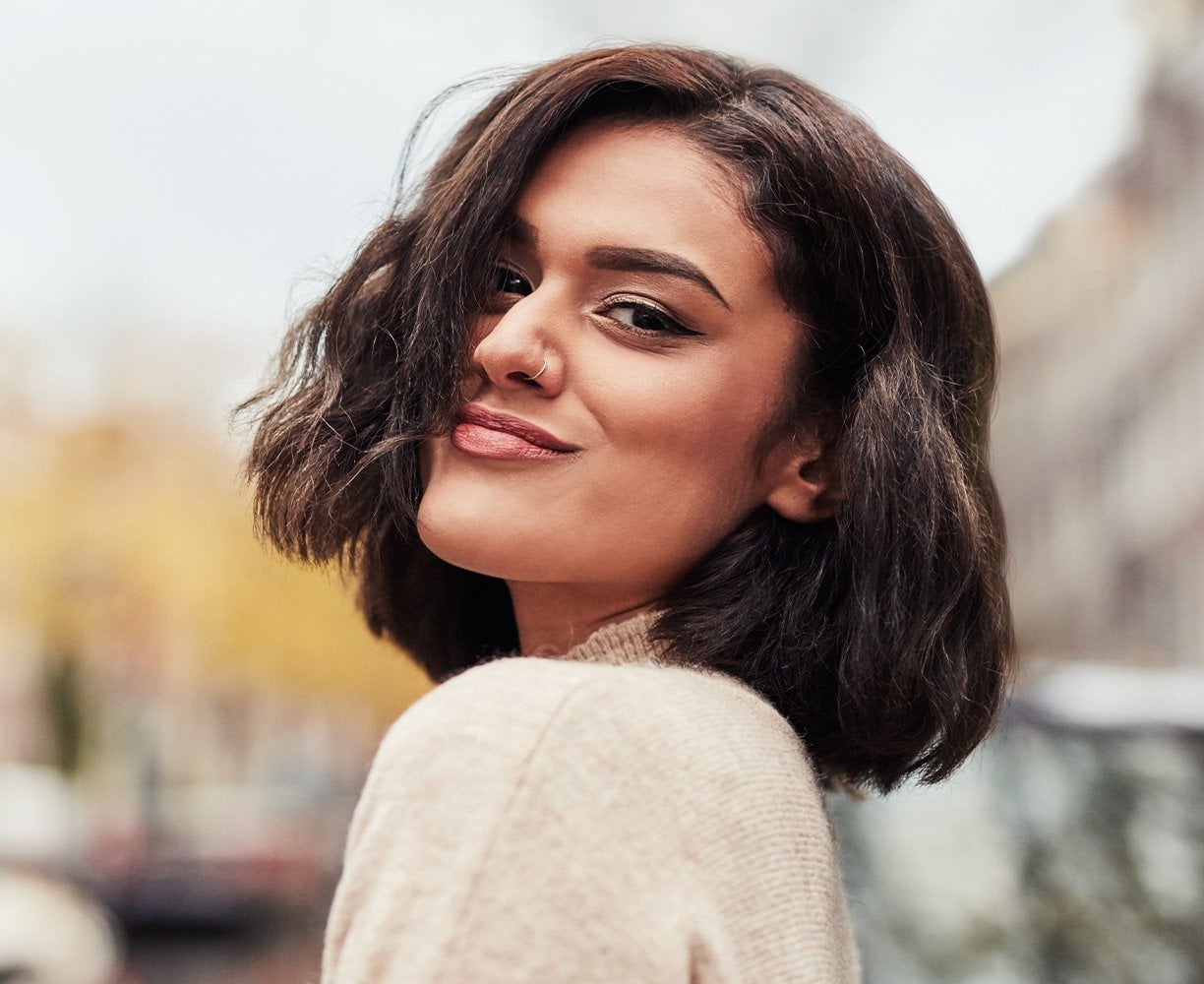 Blunt Cut with Balayage