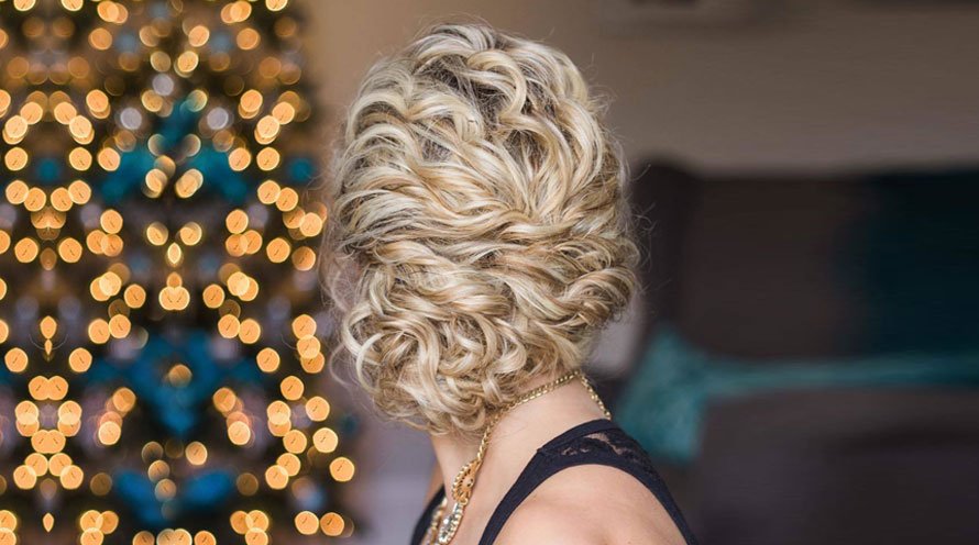 Garnier Hair Care Fructis holiday hairstyles