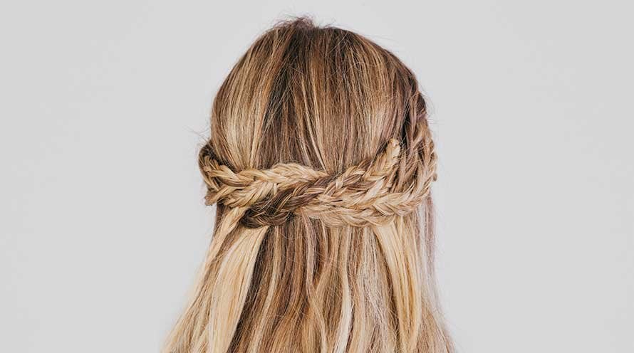 Garnier Mini Crossover Braids Hairstyle