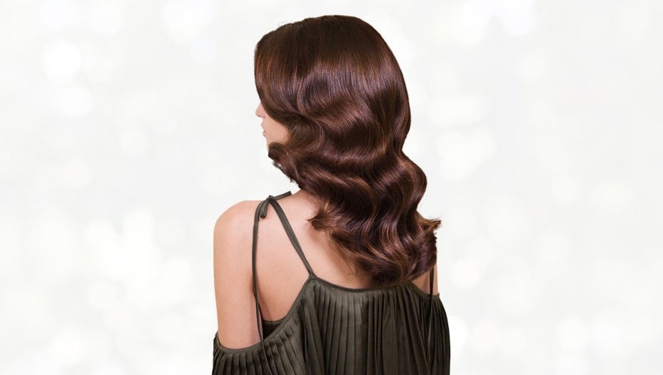 Garnier style vintage waves