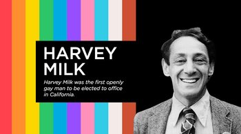 Harvey Milk LGBTQIA+ Rights Activist and Leader - Garnier