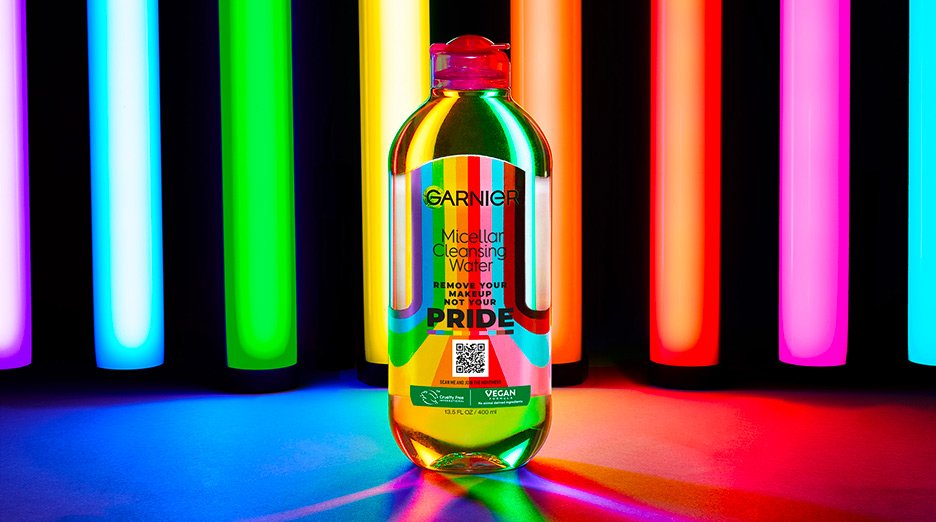 Garnier shop water bottle