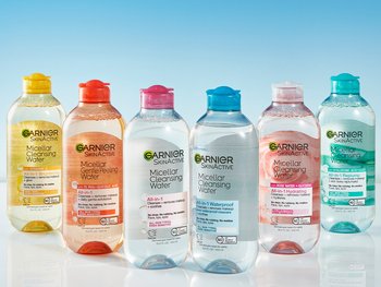 Garnier Micellar Water collection