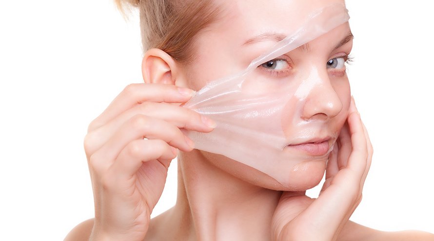 Chemical exfoliation clearance