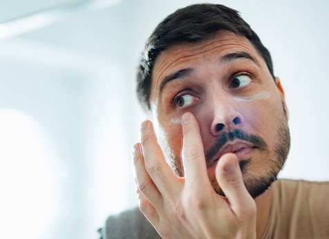 Eye cream men firm brighten skin care morning - Garnier
