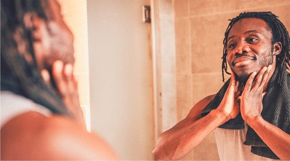 Men skincare care routine steps - Garnier