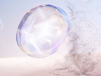 An enlarged, stylized depiction of a micelle, highlighting its spherical structure.