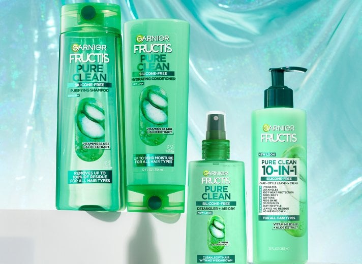 Garnier Fructis Pure Clean Hair Care Collection