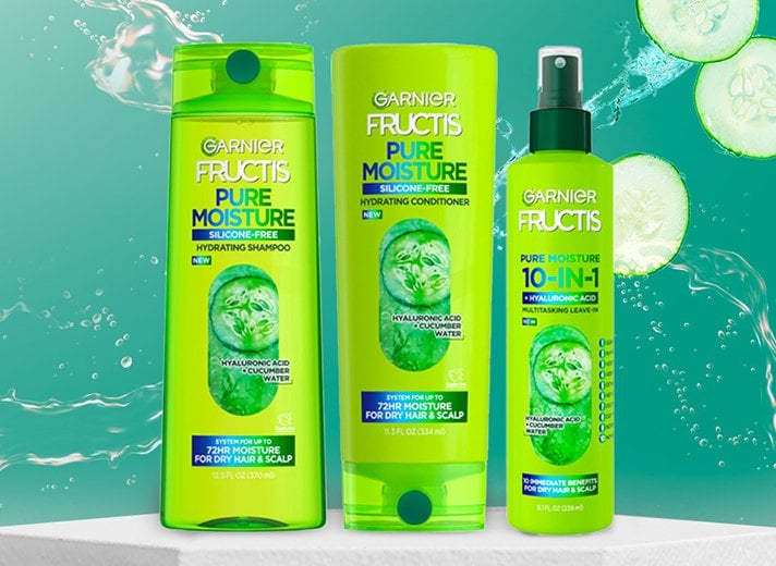 Garnier Fructis Pure Moisture Hair Care Collection