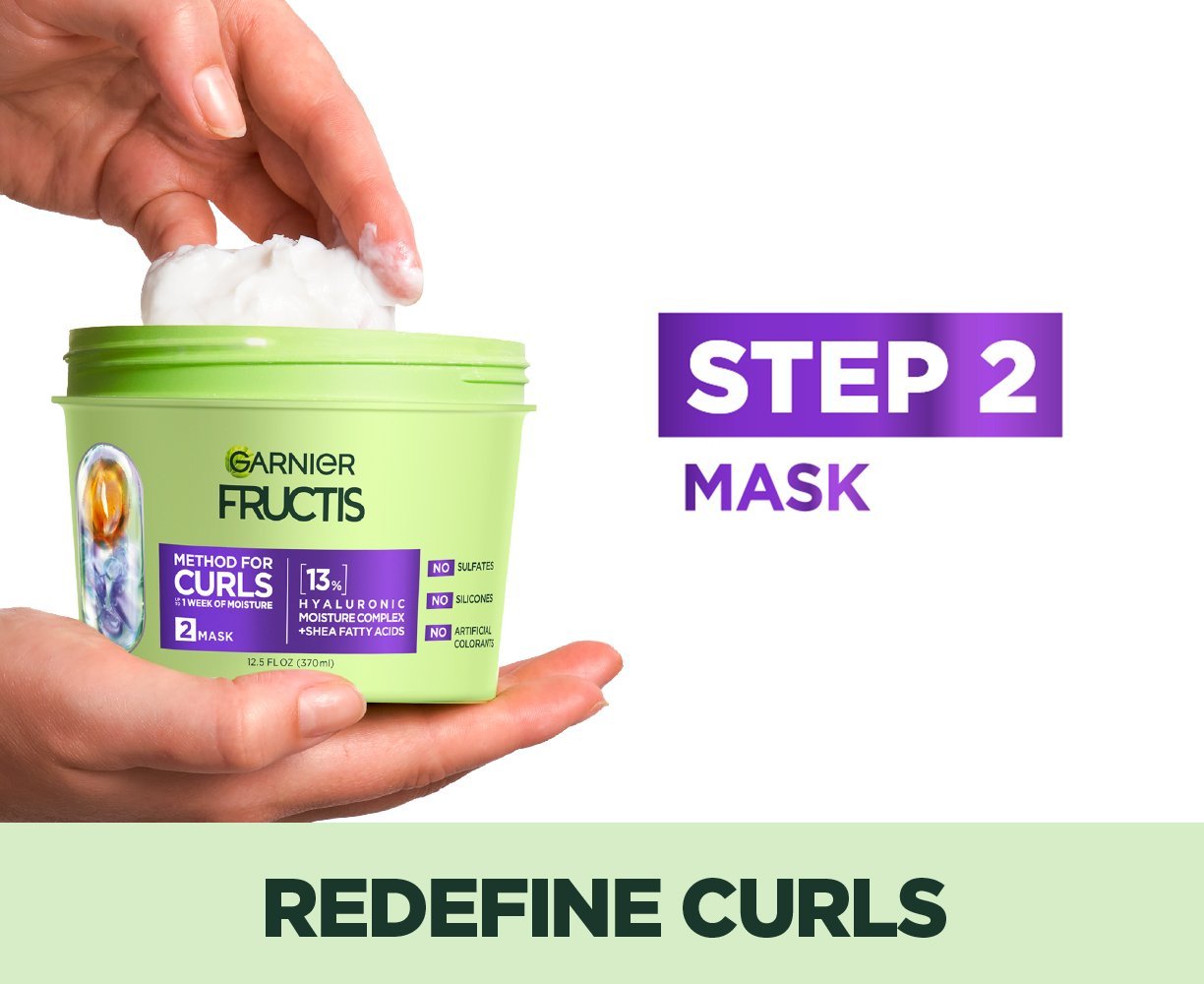 Nueva Method for Curls Defining Mask - Garnier, image size:1224x1000