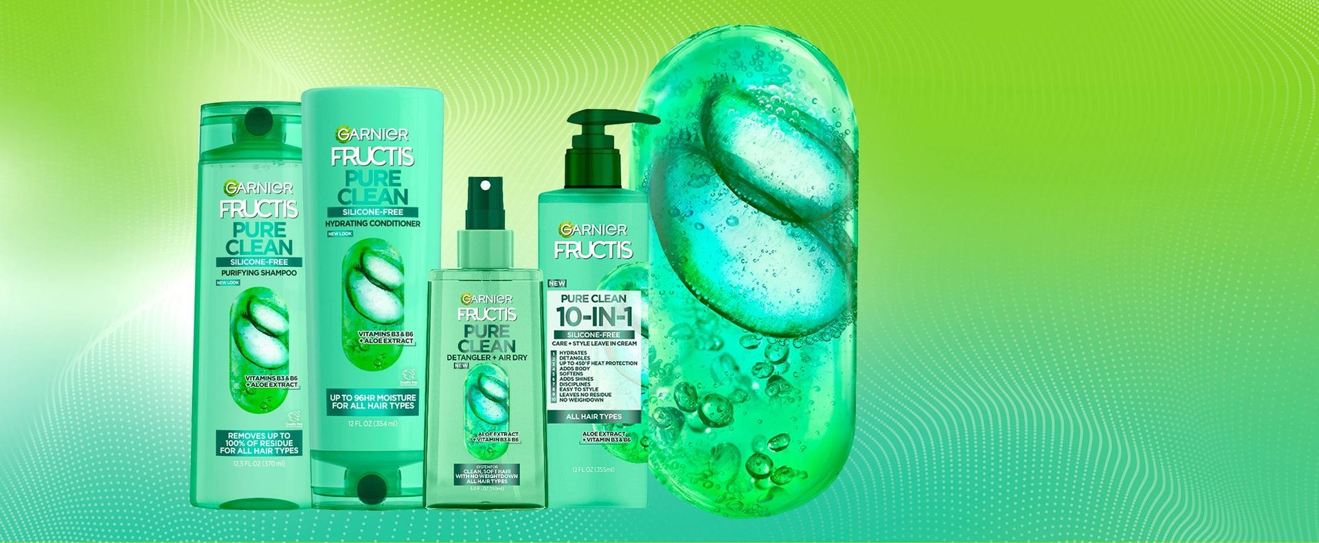 Pure Clean Hair Care for Healthy Hair Garnier Fructis